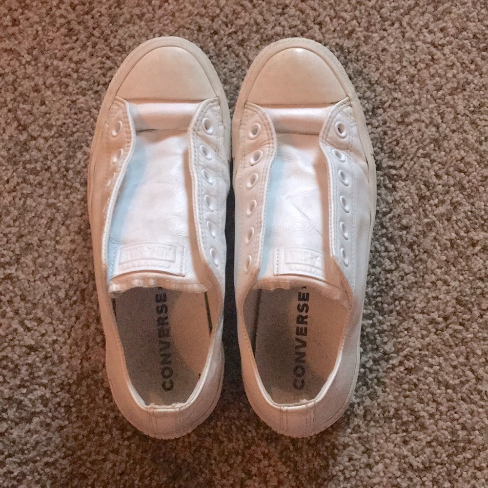 Leather converse